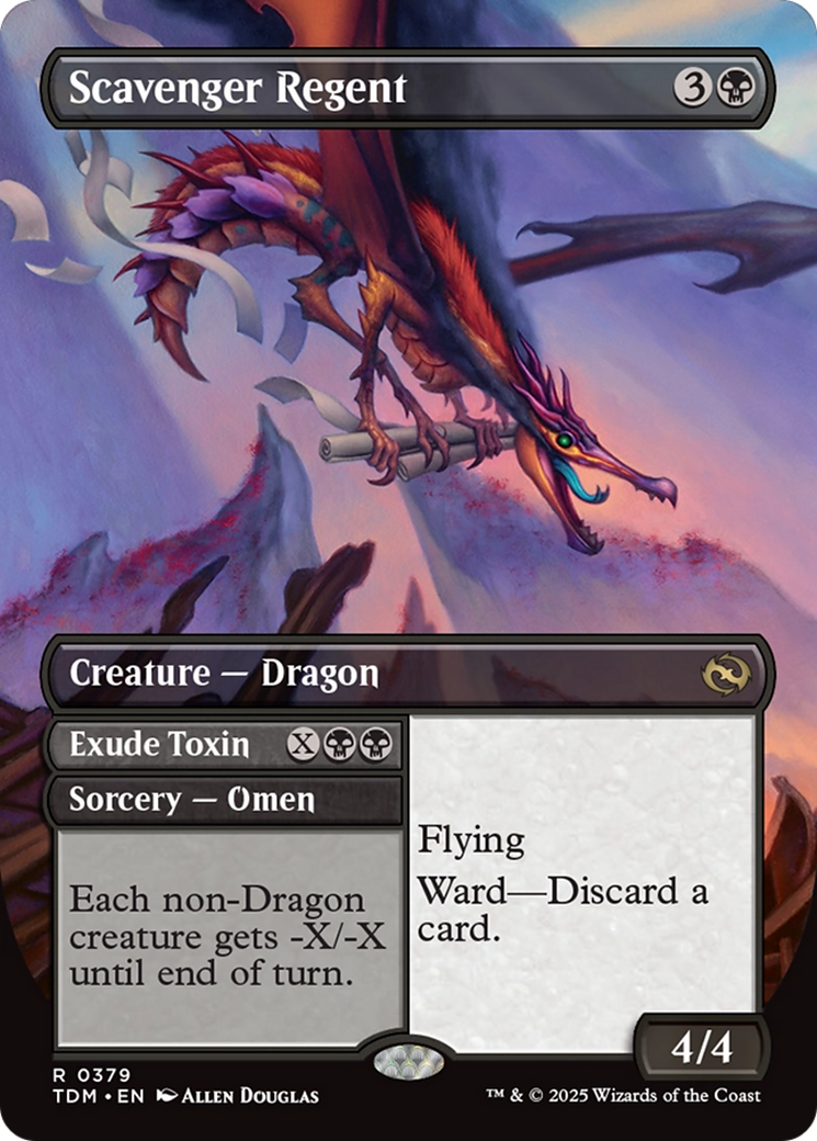 Scavenger Regent (Borderless) [Tarkir: Dragonstorm] | GrognardGamesBatavia