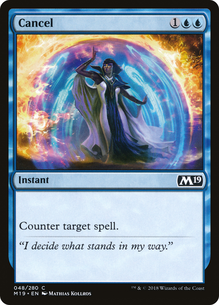 Cancel [Core Set 2019] | GrognardGamesBatavia