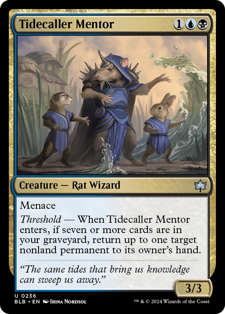 Tidecaller Mentor [Bloomburrow] | GrognardGamesBatavia