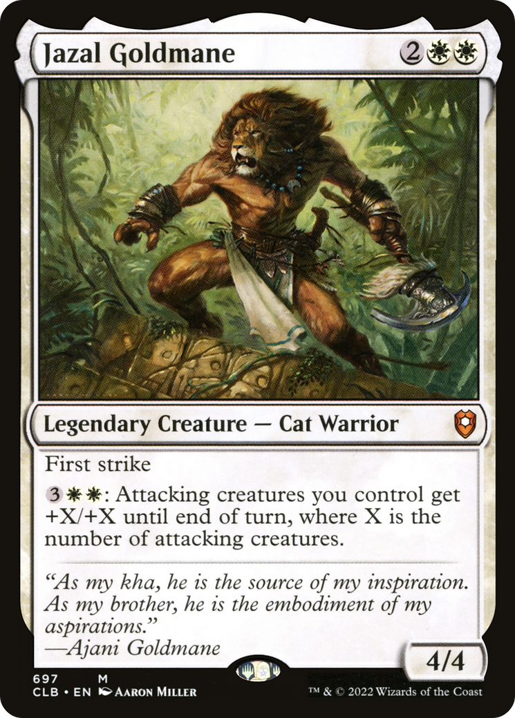 Jazal Goldmane [Commander Legends: Battle for Baldur's Gate] | GrognardGamesBatavia