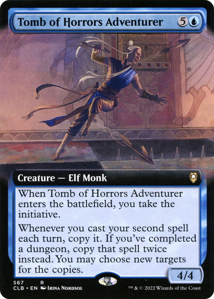 Tomb of Horrors Adventurer (Extended Art) [Commander Legends: Battle for Baldur's Gate] | GrognardGamesBatavia