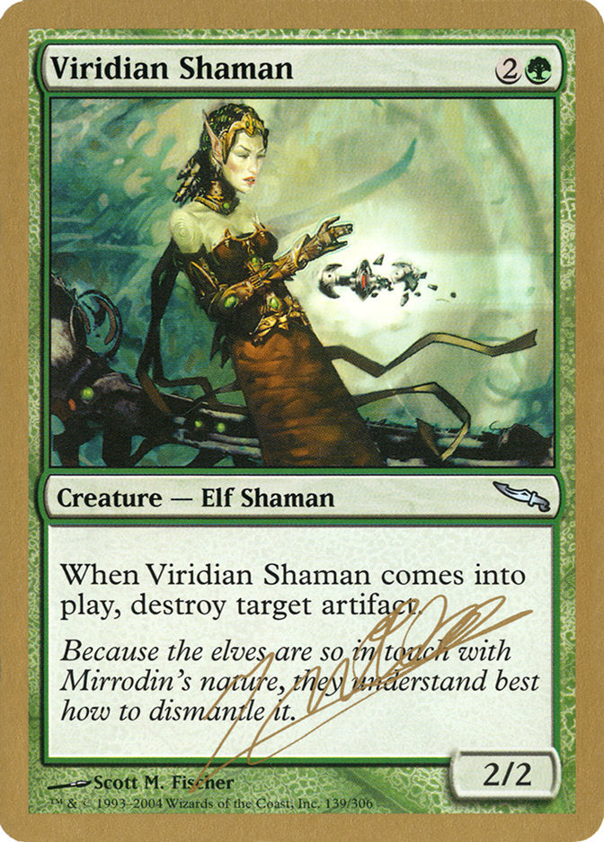 Viridian Shaman (Julien Nuijten) [World Championship Decks 2004] | GrognardGamesBatavia