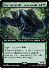 Overlord of the Hauntwoods (Extended Art) [Duskmourn: House of Horror] | GrognardGamesBatavia