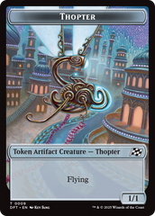 Servo // Thopter (0009) Double-Sided Token [Aetherdrift Tokens] | GrognardGamesBatavia