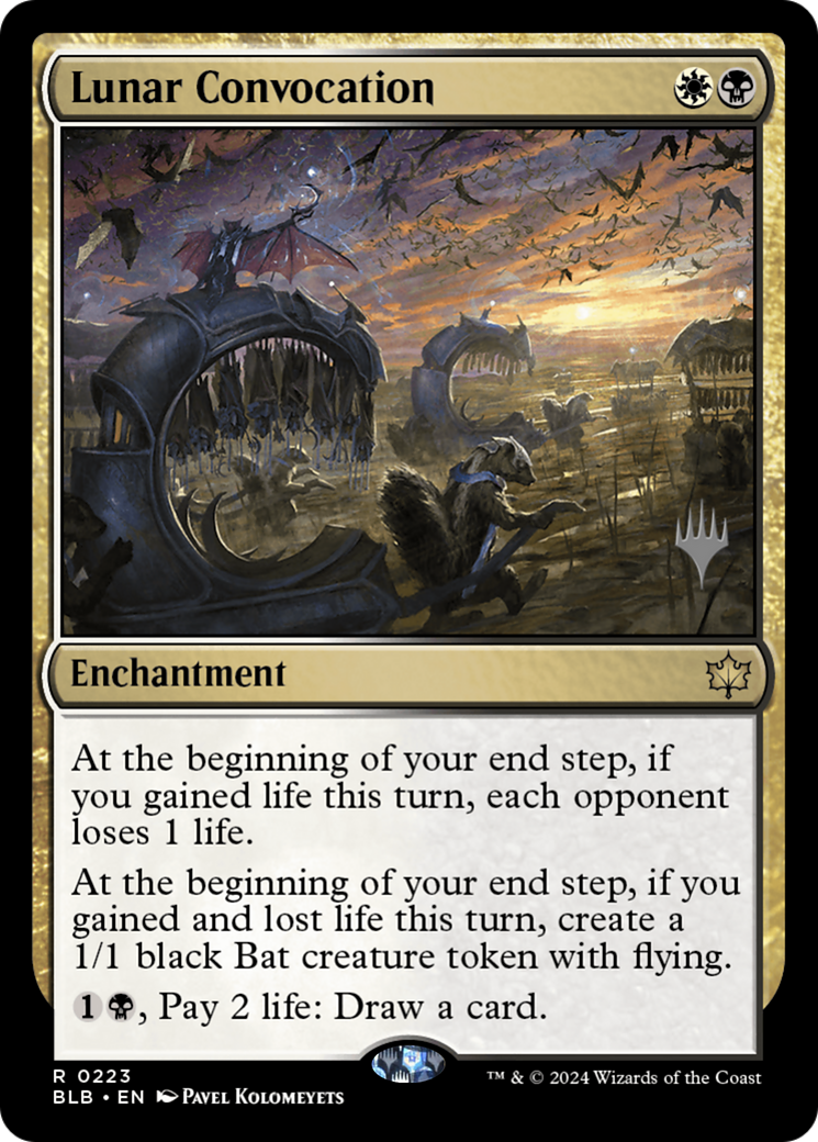 Lunar Convocation (Promo Pack) [Bloomburrow Promos] | GrognardGamesBatavia