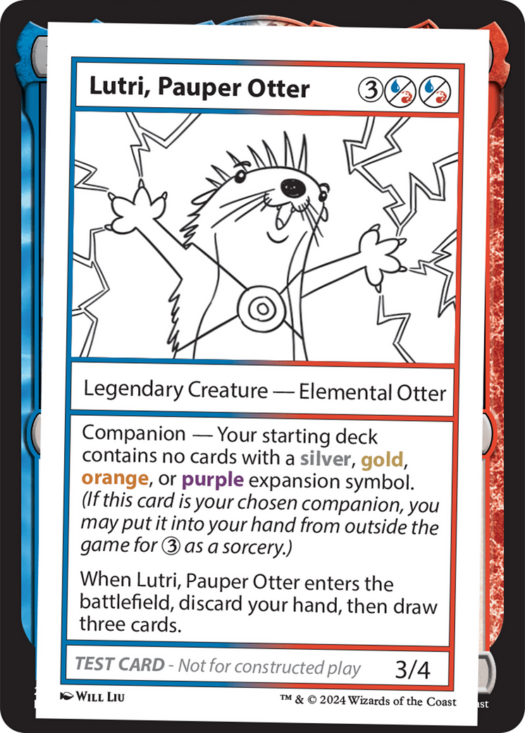 Lutri, Pauper Otter [Mystery Booster 2 Playtest Cards] | GrognardGamesBatavia