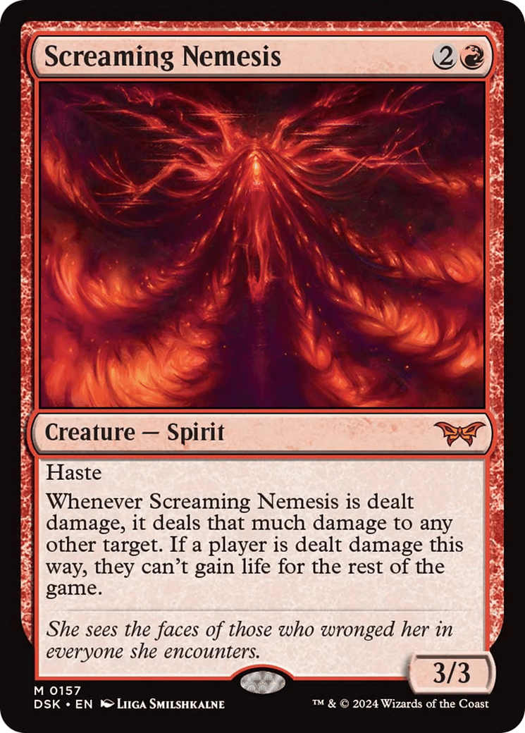 Screaming Nemesis [Duskmourn: House of Horror] | GrognardGamesBatavia