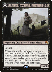 Liliana, Heretical Healer // Liliana, Defiant Necromancer [Magic Origins] | GrognardGamesBatavia
