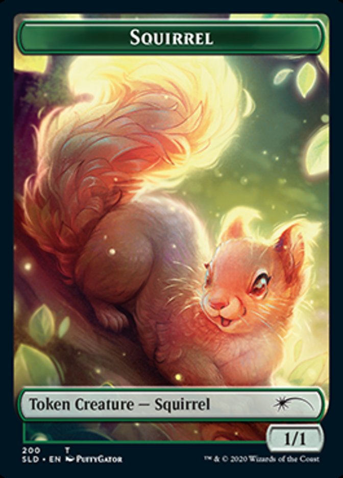 Squirrel Token [Secret Lair Drop Series] | GrognardGamesBatavia