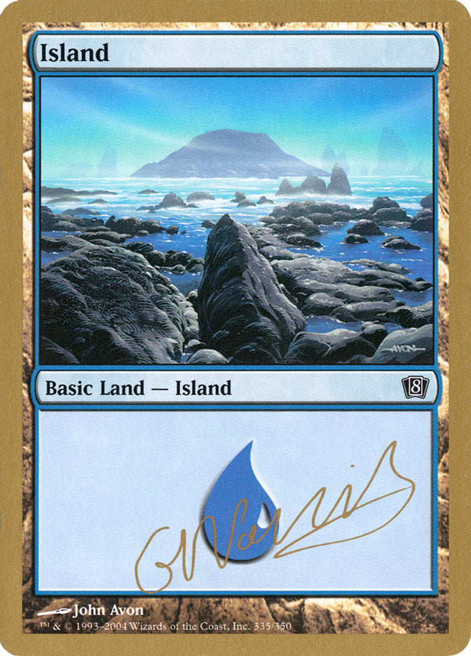 Island (gn335) (Gabriel Nassif) [World Championship Decks 2004] | GrognardGamesBatavia