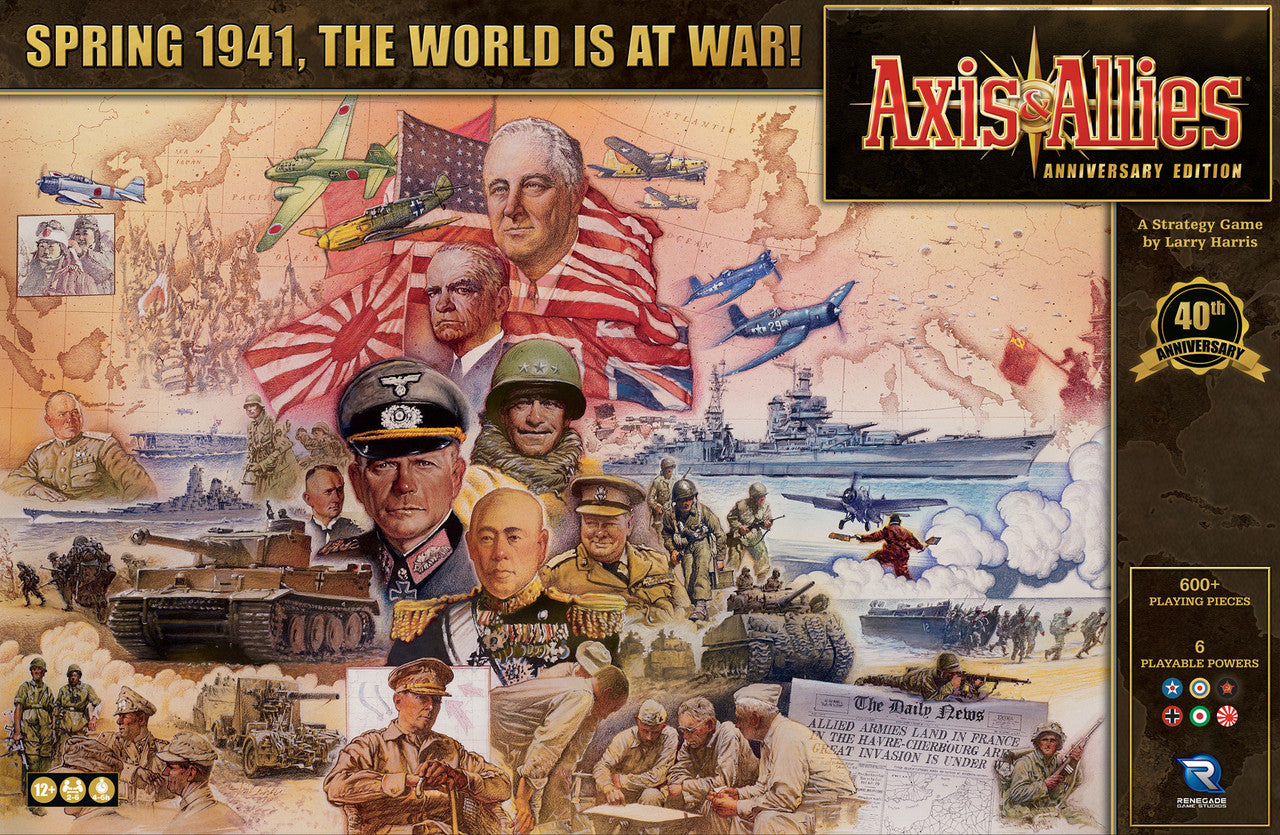 Axis and Allies: Anniversary Edition | GrognardGamesBatavia