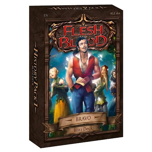 Flesh and Blood History Pack 1 Blitz Deck Bravo | GrognardGamesBatavia