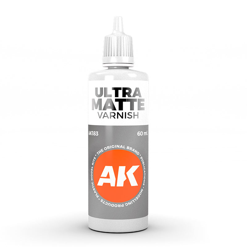 AK-Interactive Ultra Matt Varnish 60mL | GrognardGamesBatavia