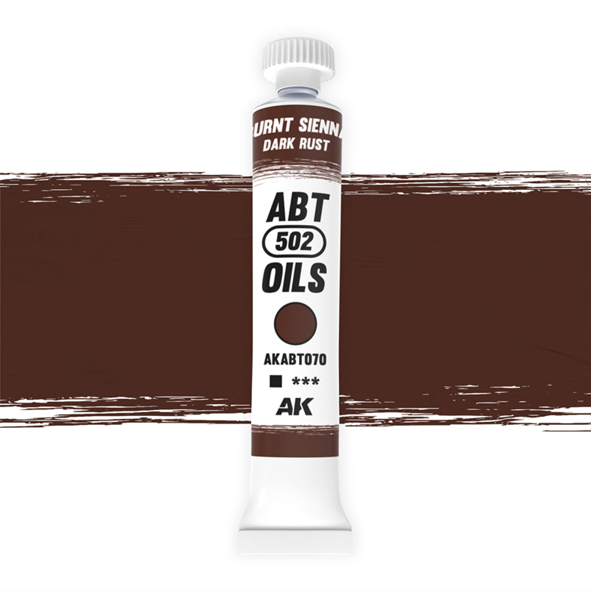 ABT 502 Oils AKABT070 Burnt Sienna/Dark Rust | GrognardGamesBatavia