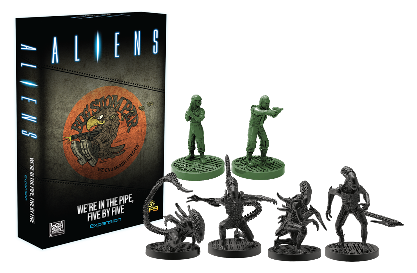 Aliens: We’re In the Pipe, Five By Five Expansion | GrognardGamesBatavia