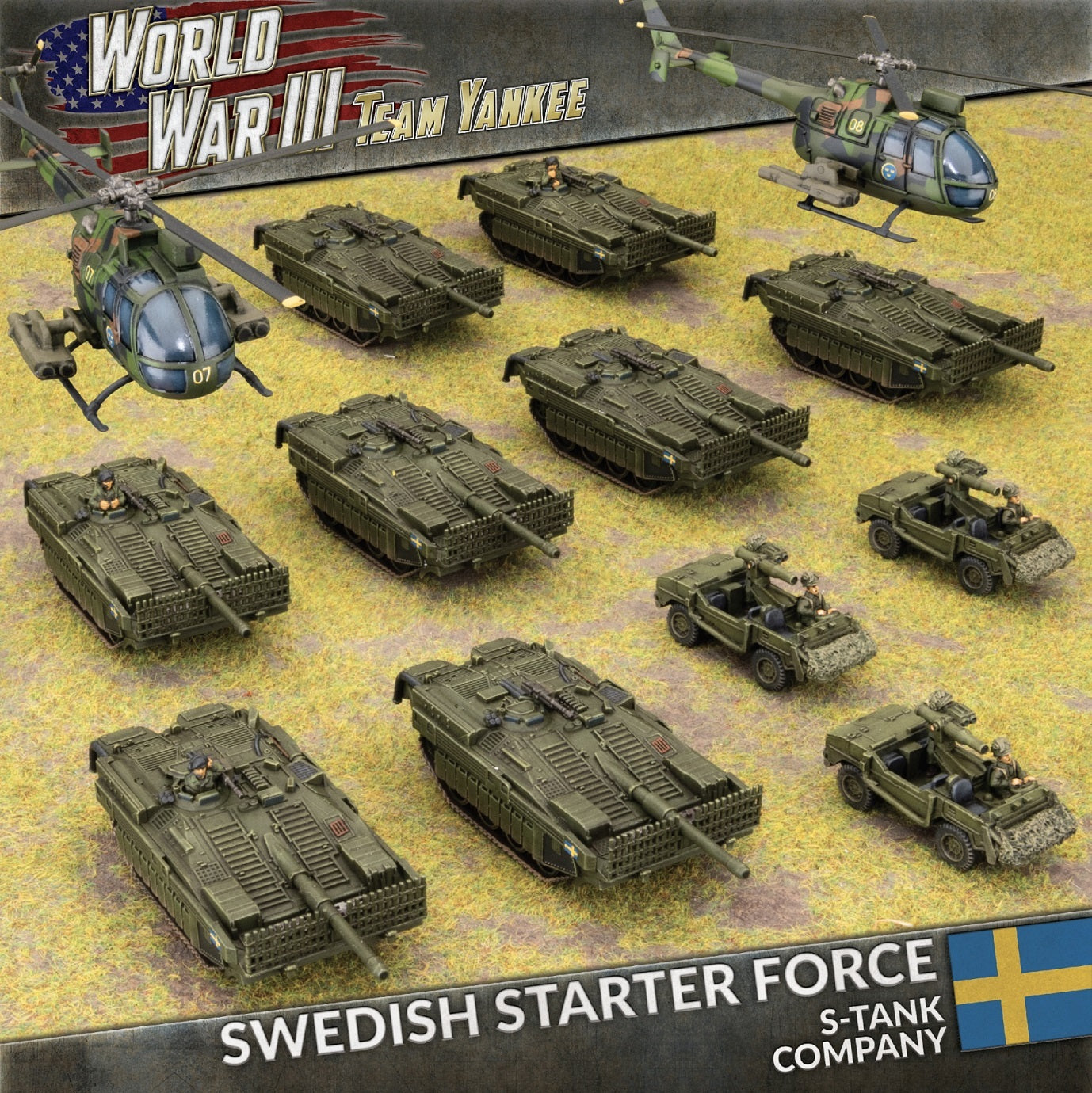 SWEDISH STARTER FORCE S-TANK COMPANY | GrognardGamesBatavia