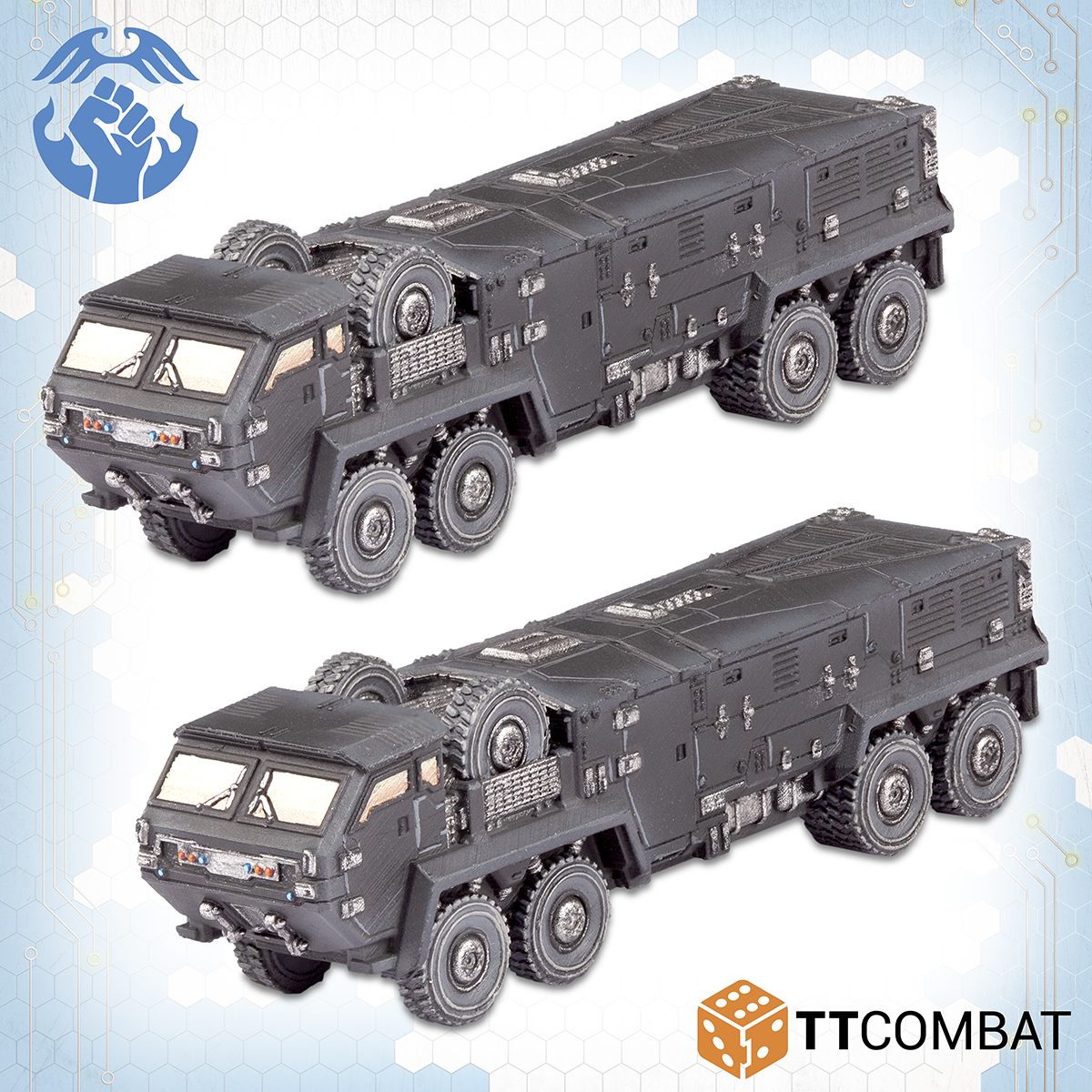 Dropzone Commander: Kalium Battle Buses | GrognardGamesBatavia