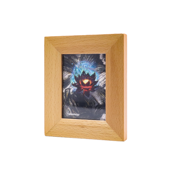 Frameamajigs Collectable Card Frame - Beechwood | GrognardGamesBatavia