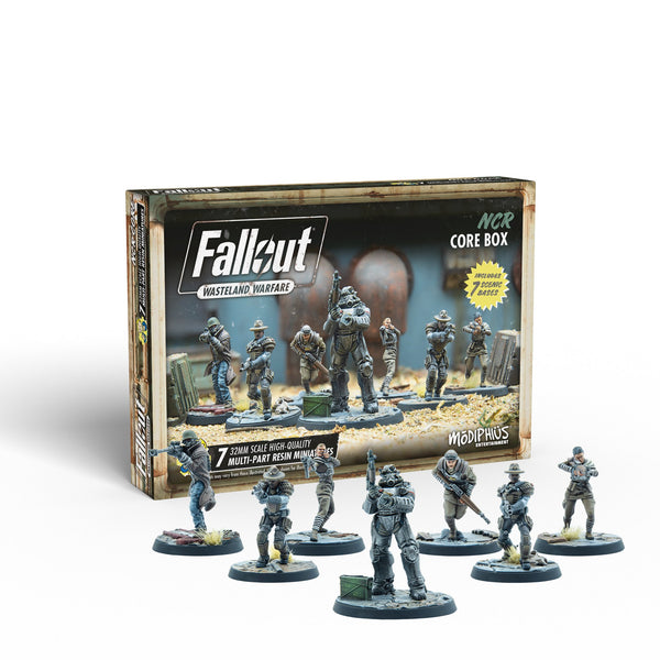 Fallout Wasteland Warfare NCR Core Box | GrognardGamesBatavia