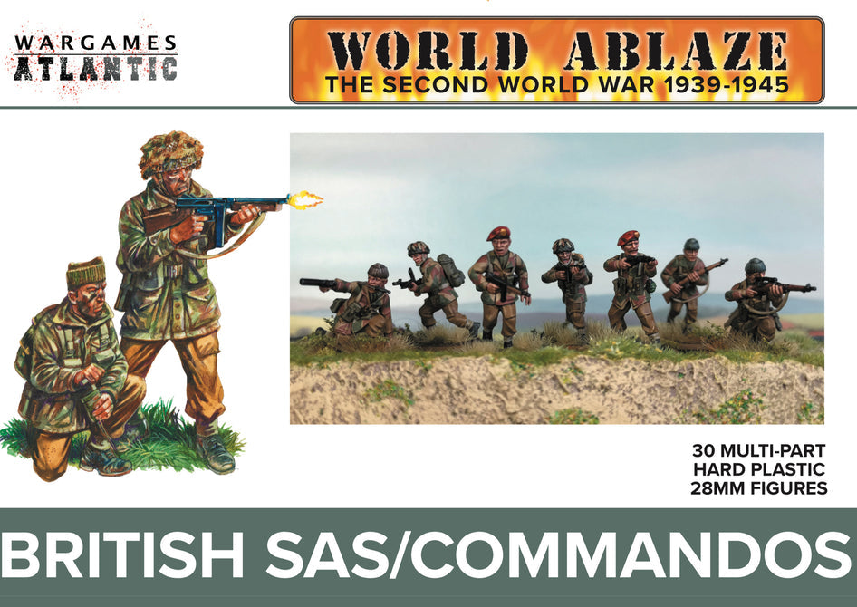 World Ablaze - British SAS / Commandos | GrognardGamesBatavia