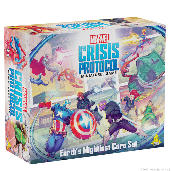 CP143 Marvel Crisis Protocol Miniature Game Earth's Mightiest Core Set | GrognardGamesBatavia