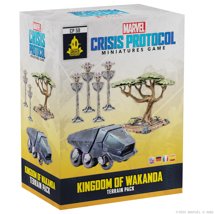 CP 59 Marvel: Crisis Protocol - Kingdom of Wakanda Terrain Pack | GrognardGamesBatavia