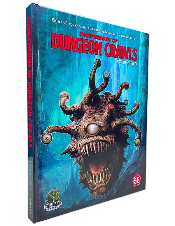 Fifth Edition Fantasy: Compendium of Dungeon Crawls Volume 2 (Hardcover) | GrognardGamesBatavia