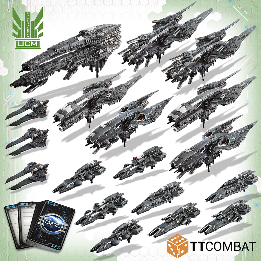 Dropfleet Commander: UCM Battlefleet | GrognardGamesBatavia