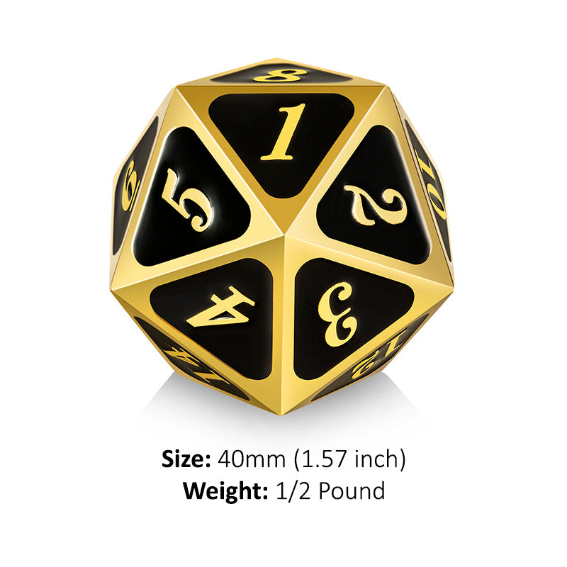 METAL D20 SPINDOWN COUNTER | GrognardGamesBatavia