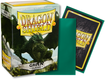 Dragon Shield Classic Green | GrognardGamesBatavia