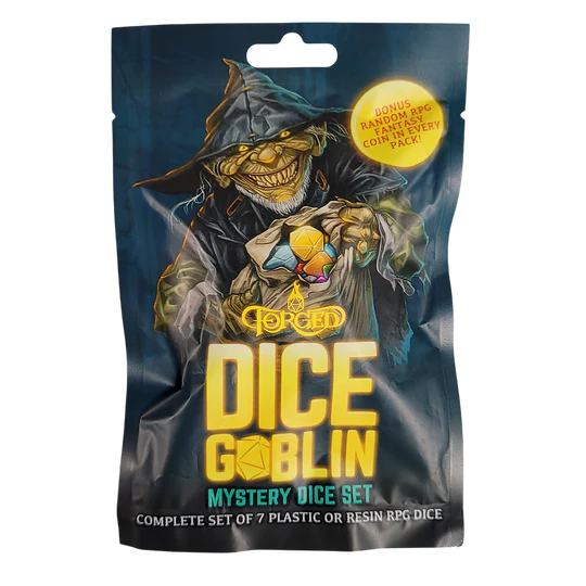 Forged Dice: Dice Goblin Mystery Dice Set | GrognardGamesBatavia