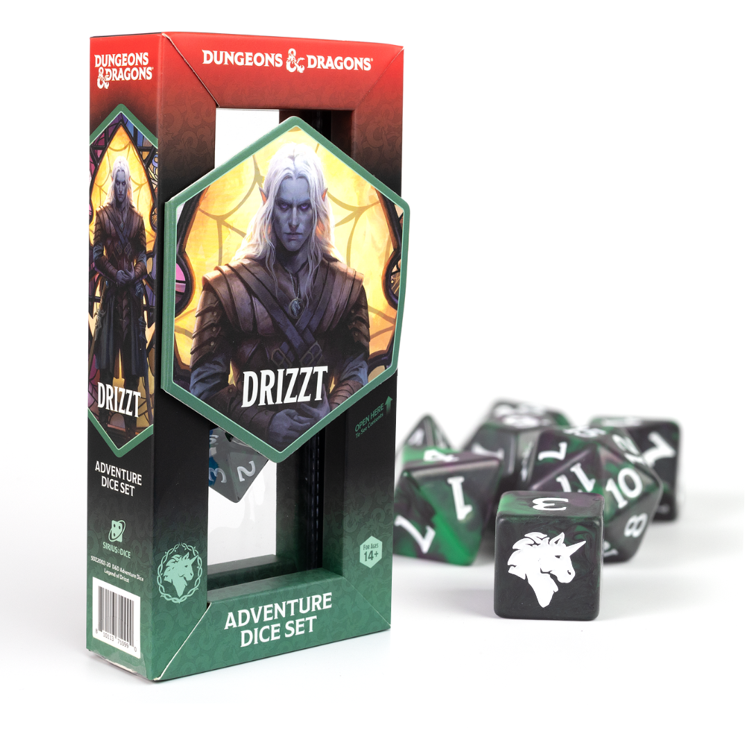 Dungeons & Dragons Adventure Dice: Legend of Drizzt | GrognardGamesBatavia