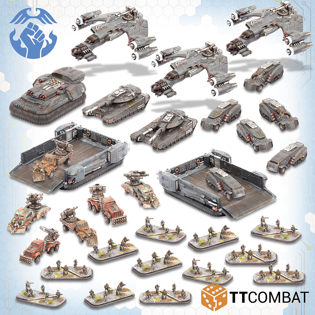 Dropzone Commander: Resistance Starter Army | GrognardGamesBatavia