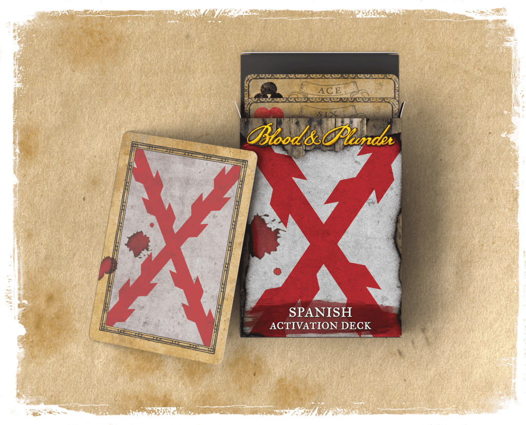 BLOOD & PLUNDER: Spanish Activation Deck | GrognardGamesBatavia