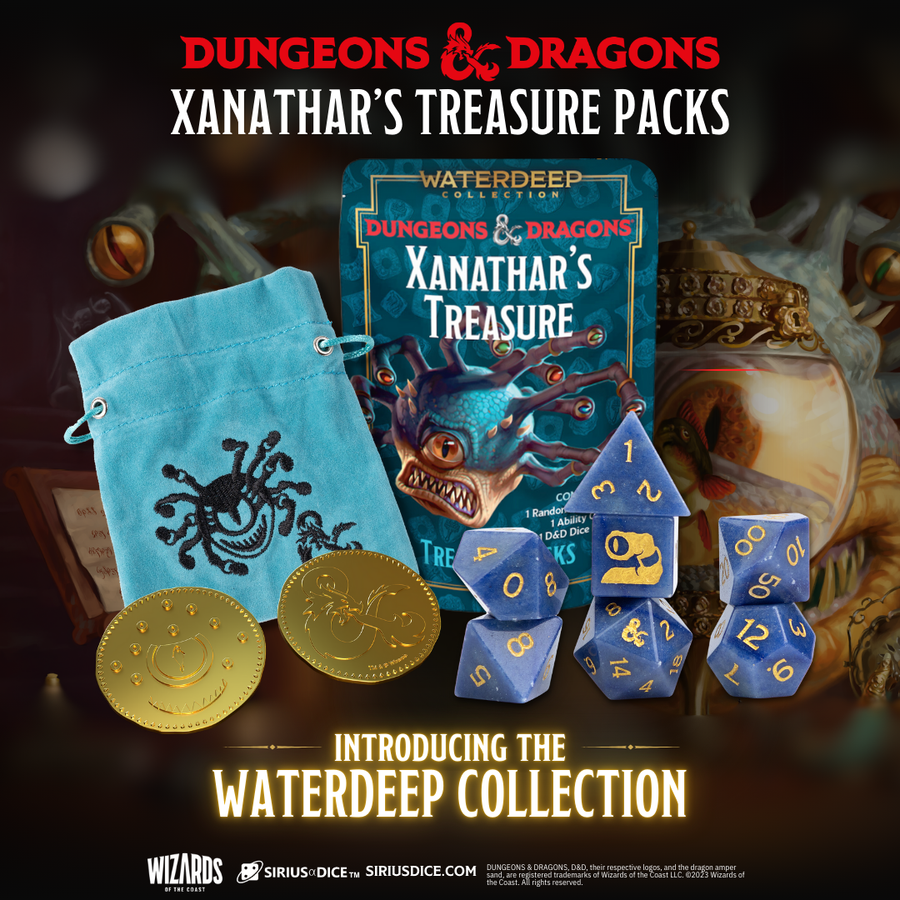 D&D Xanathar's Treasure Dice Sets | GrognardGamesBatavia
