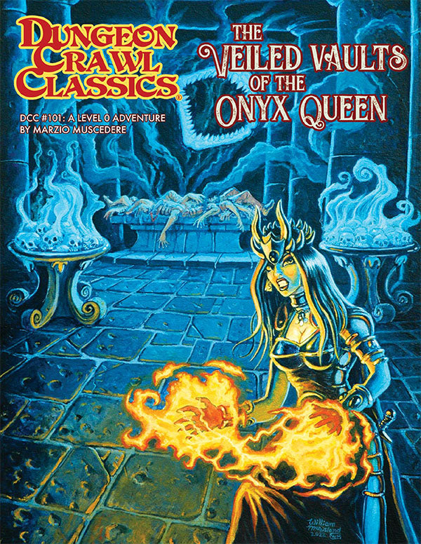 Dungeon Crawl Classics #101: The Veiled Vaults of the Onyx Queen | GrognardGamesBatavia