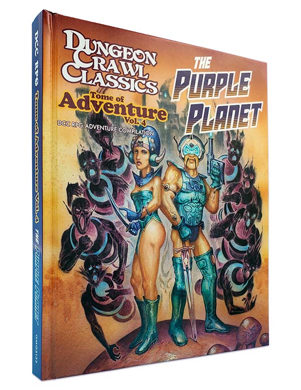 Dungeon Crawl Classics: Tome of Adventure Volume 4 - The Purple Planet | GrognardGamesBatavia