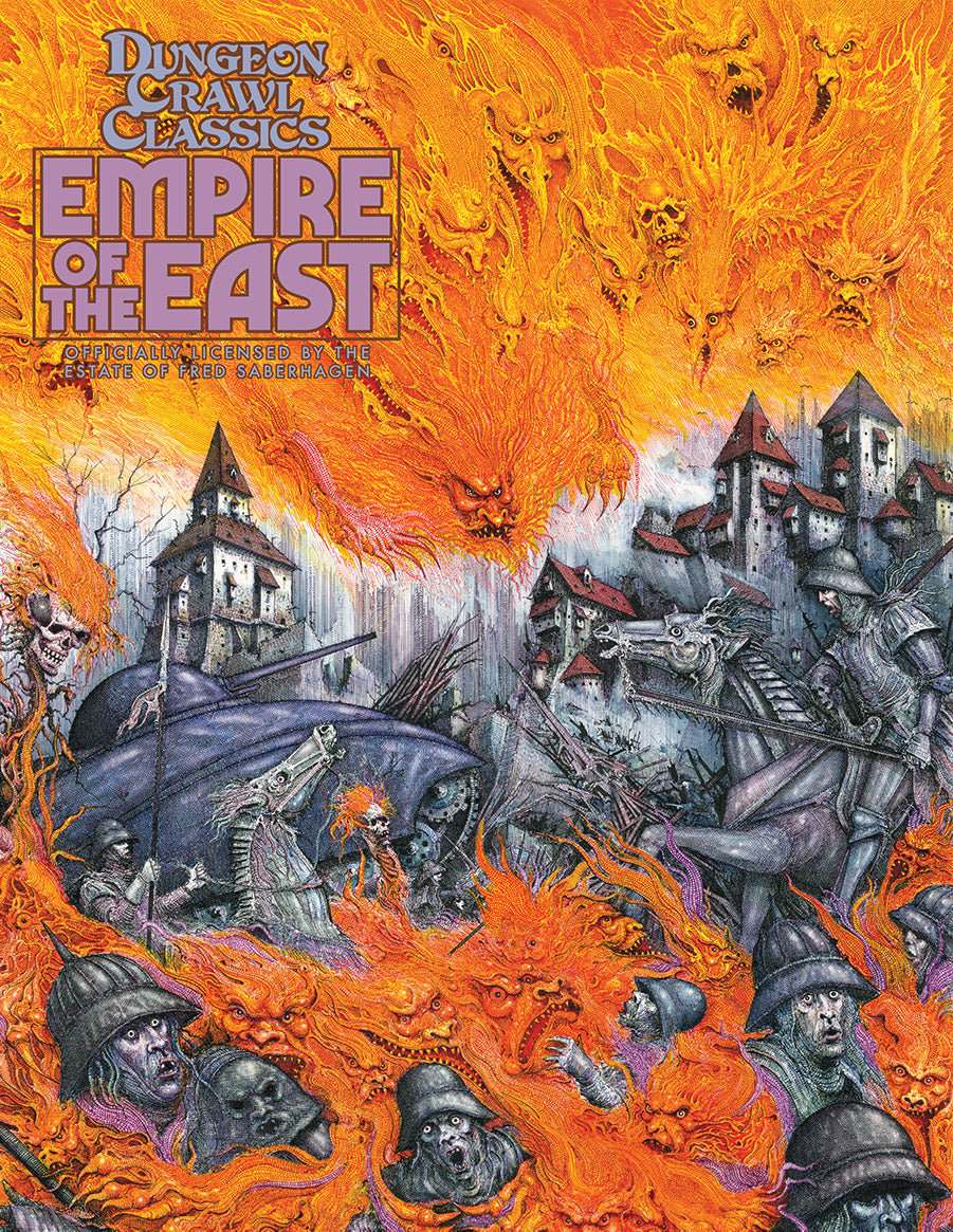 Dungeon Crawl Classics: The Empire of the East (Hardcover) | GrognardGamesBatavia