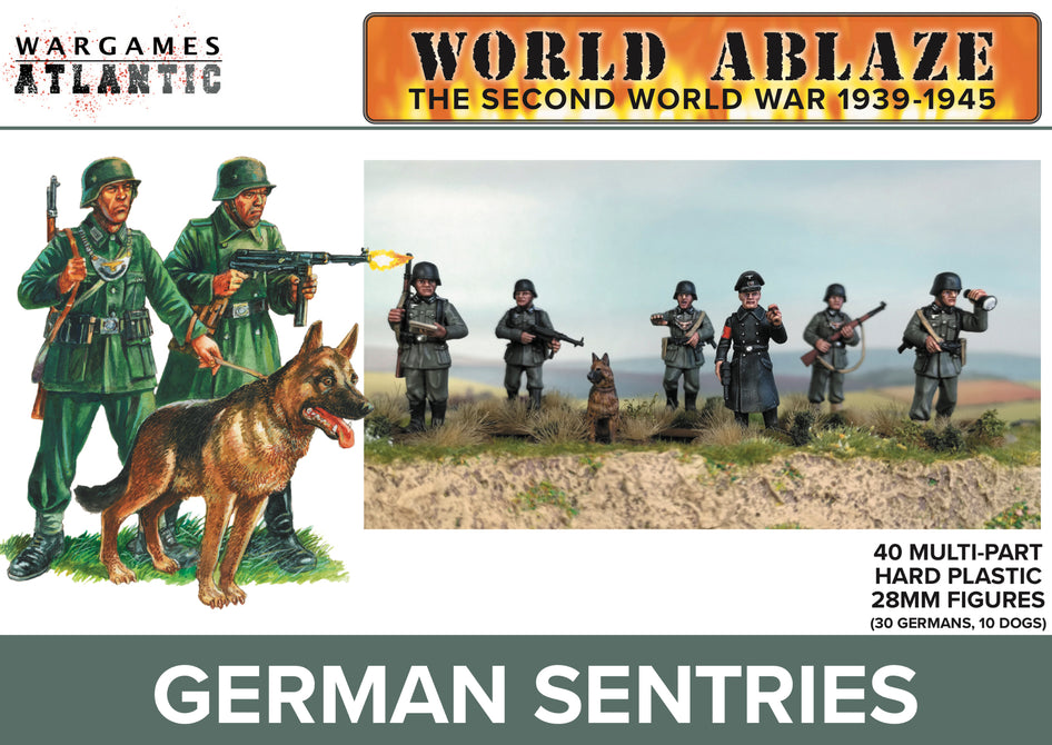 World Ablaze - German Sentries | GrognardGamesBatavia