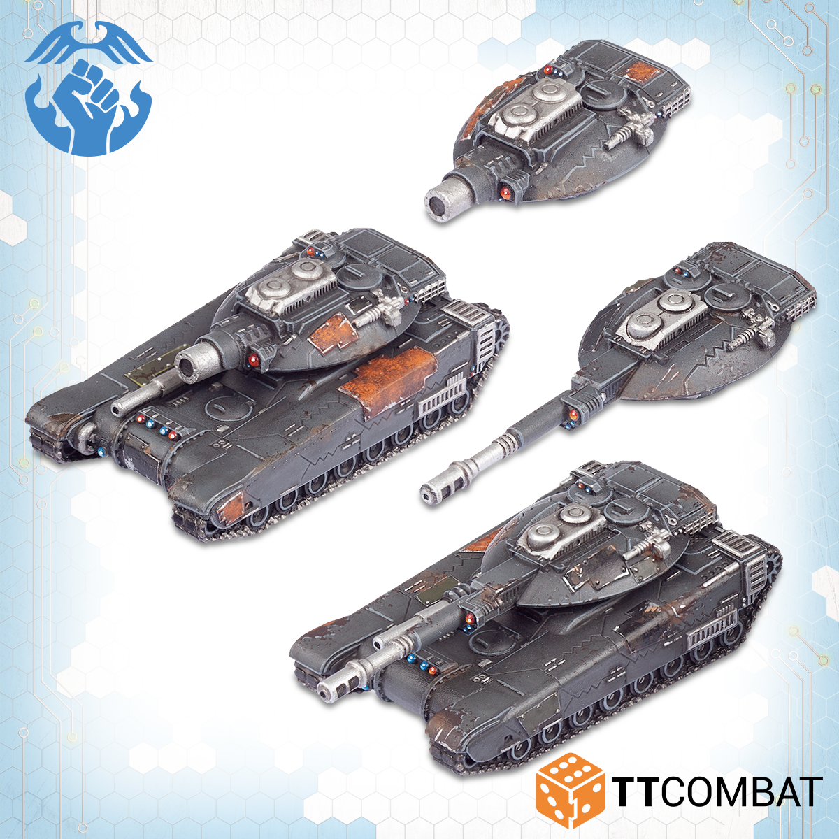 Dropzone Commander: Hannibal Tanks | GrognardGamesBatavia