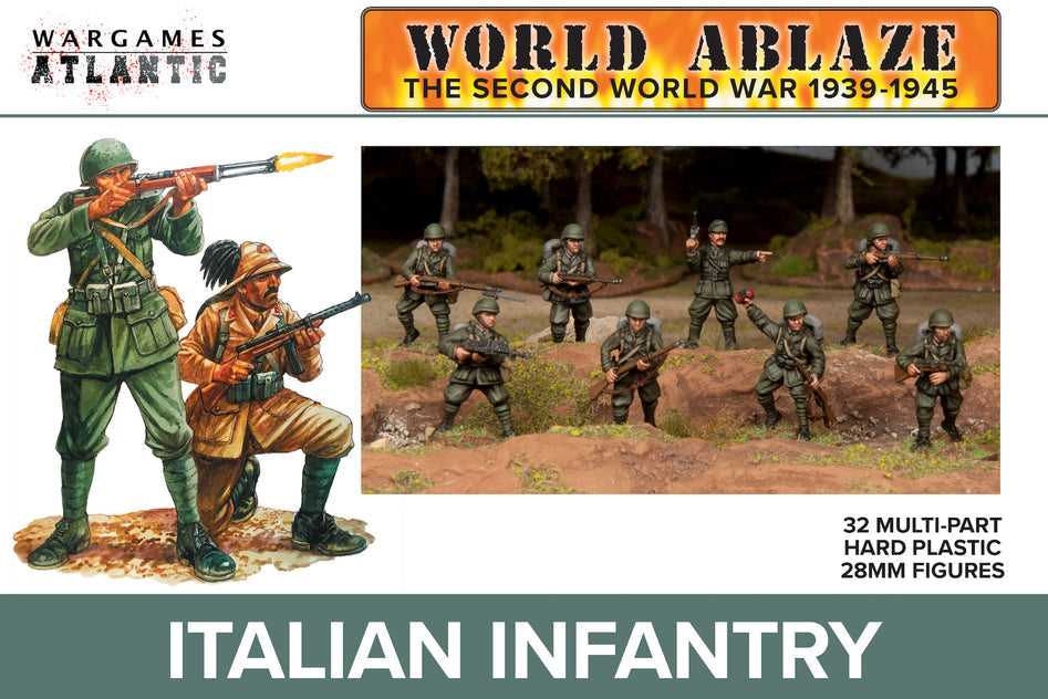 World Ablaze - Italian Infintry | GrognardGamesBatavia