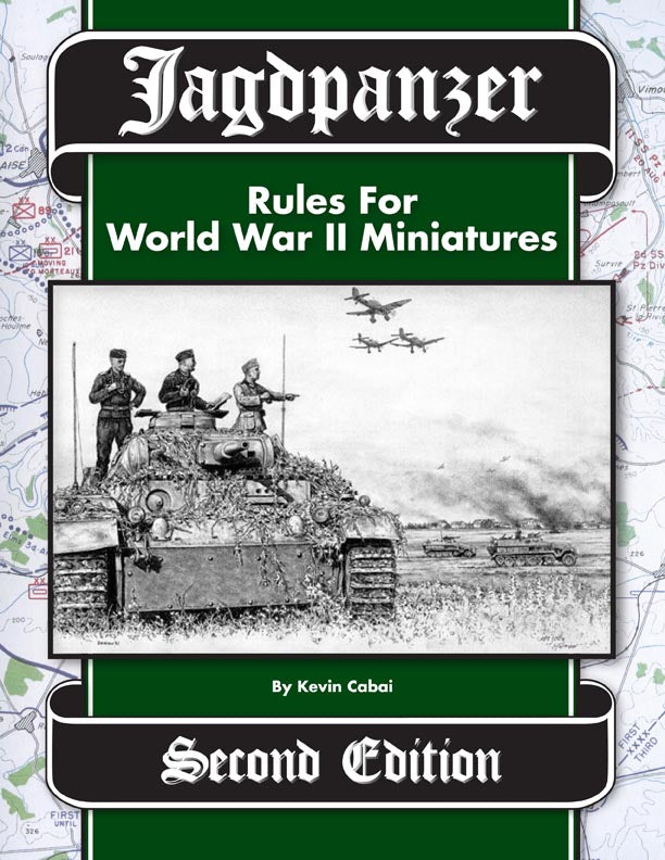 Jagdpanzer 2nd Edition Rules for WWII Miniature Games | GrognardGamesBatavia