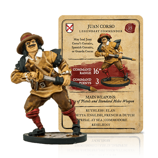 BLOOD & PLUNDER: Juan Corso | GrognardGamesBatavia