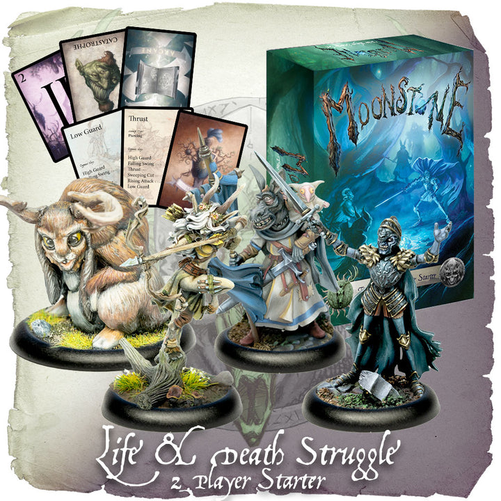 Moonstone Life and Death Struggle 2 Player Starter Set | GrognardGamesBatavia