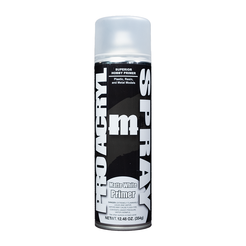 MPAR-P03 - Pro-Acryl Spray Primer - Matte White | GrognardGamesBatavia