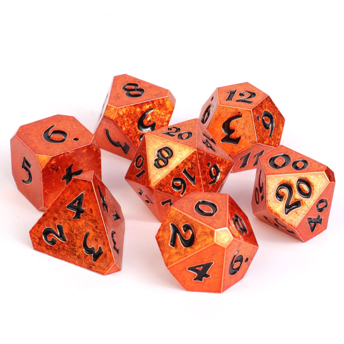 Die Hard Dice 7pc RPG Set - Helldancer | GrognardGamesBatavia