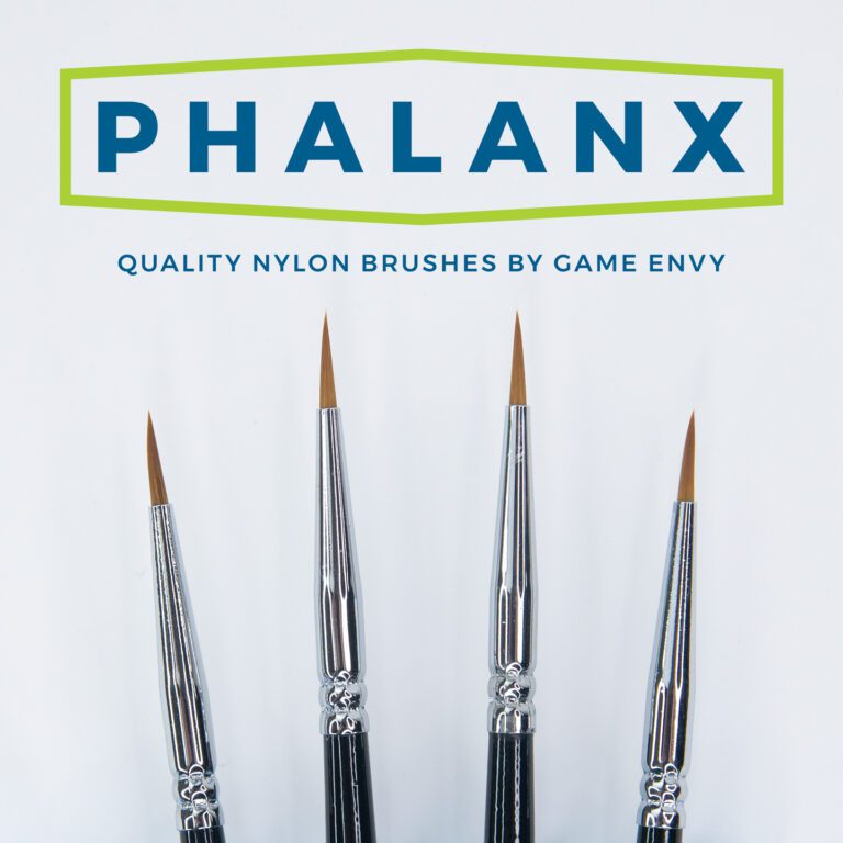 Game Envy Phalanx SYNTH 4-Brush Size #1 Bundle | GrognardGamesBatavia