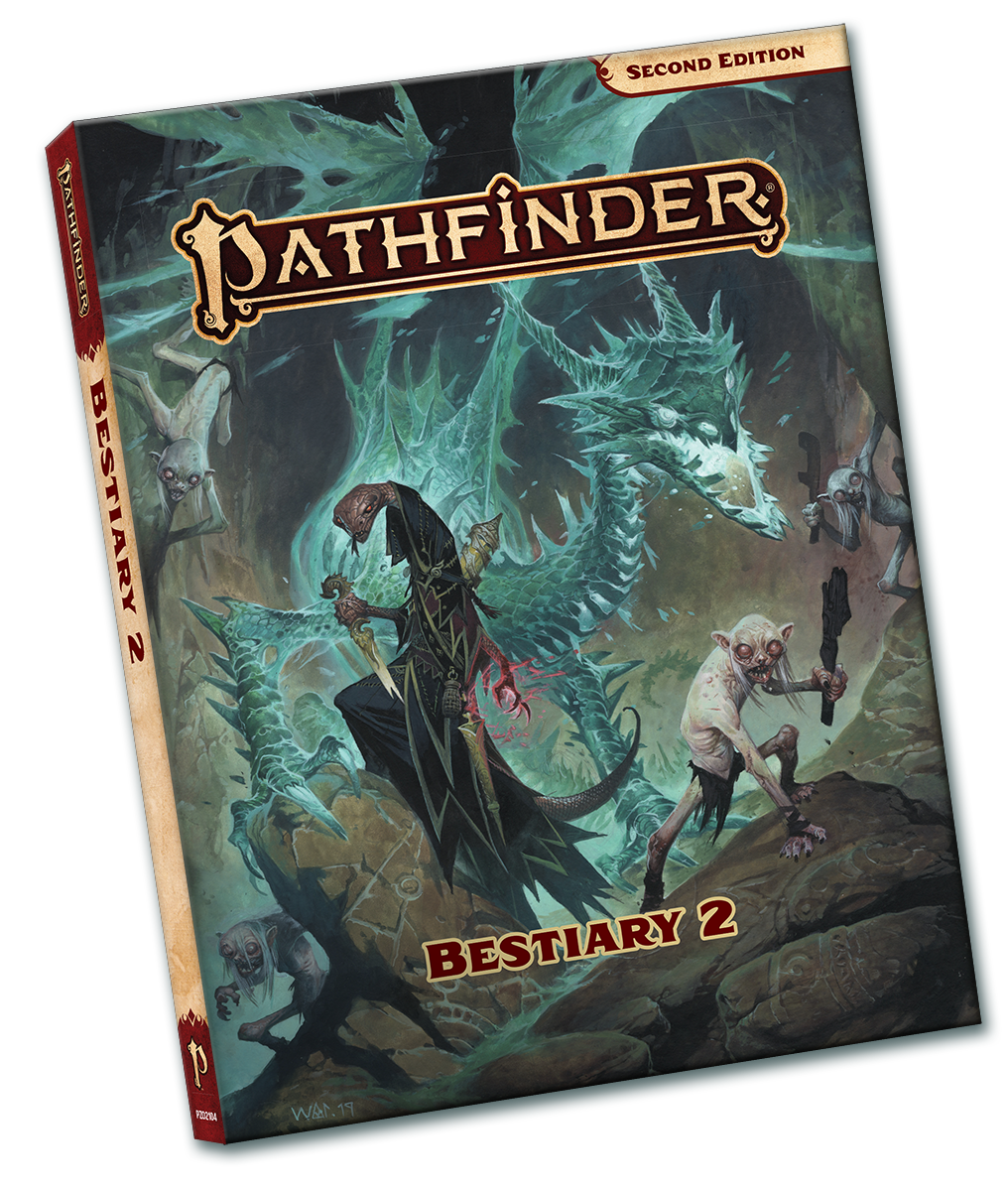 Pathfinder 2E Bestiary 2 Pocket Edition | GrognardGamesBatavia