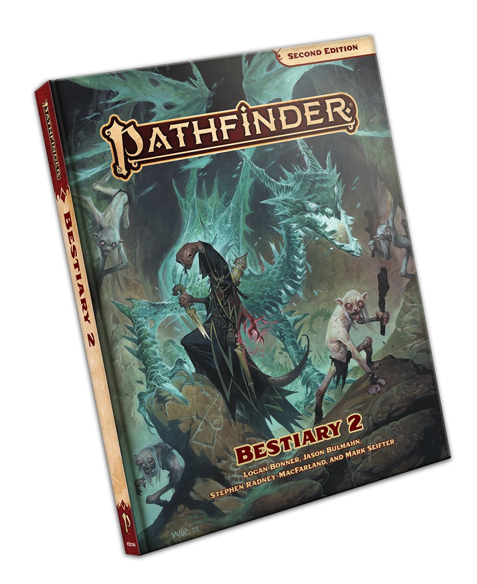 Pathfinder 2E Bestiary 2 (Hardcover) | GrognardGamesBatavia