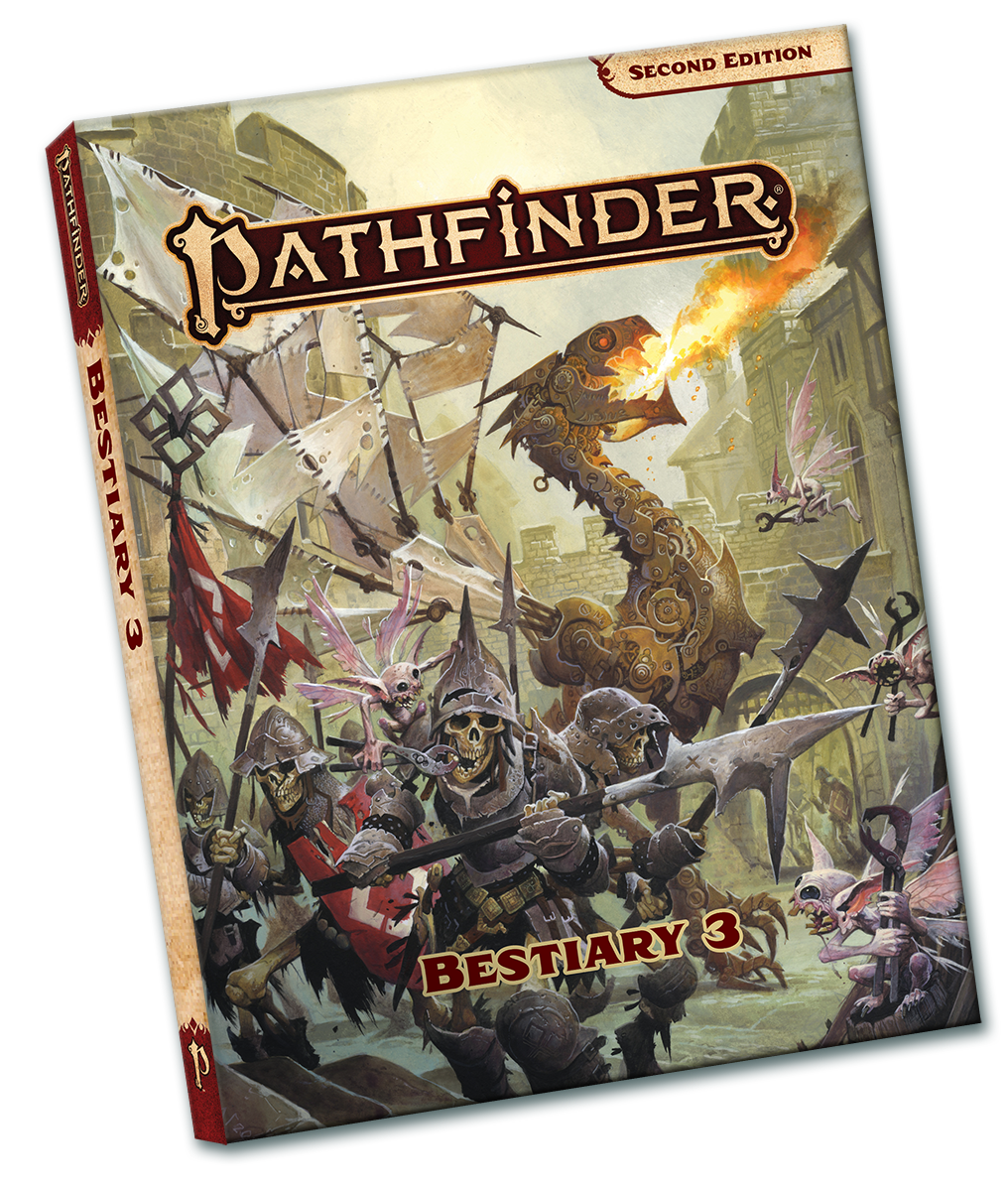 Pathfinder 2E Bestiary 3 Pocket Edition | GrognardGamesBatavia